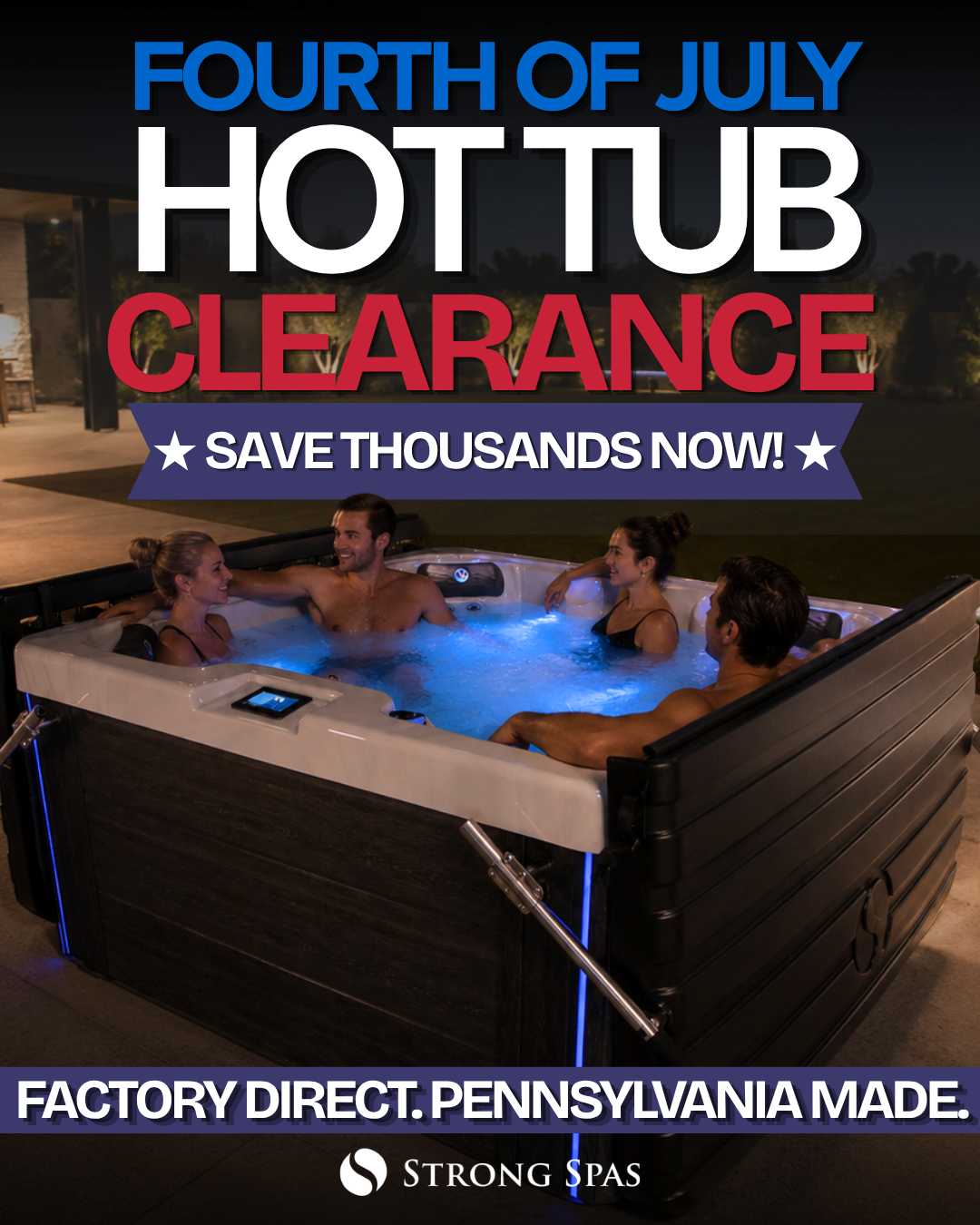 july4sale2026 Summer Splash Hot Tub Sales Event